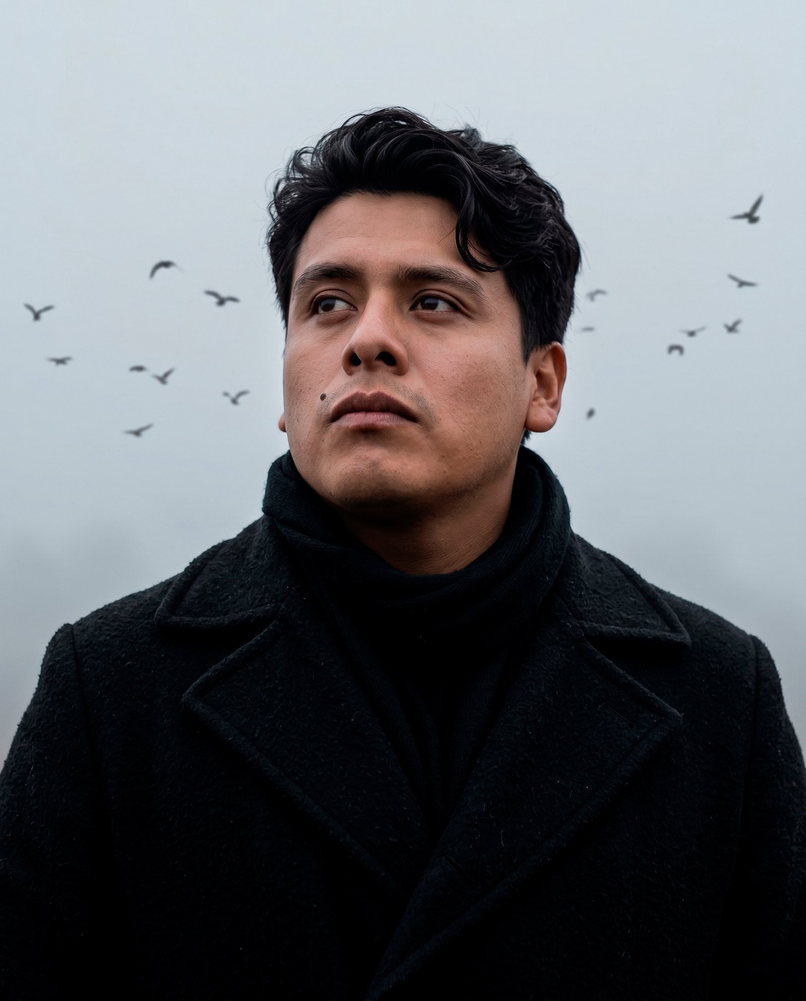 Portrait of Uriel Alberto de Anda García (Uriel de Anda), founder of Calamar Agency, advertising agency in Puerto Vallarta, Jalisco: specialist in audiovisual production, photography, drone video, 360° tours, digital marketing, artificial intelligence and app development.